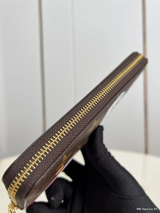 Aaa replica bags WALLET Louis Vuitton ZIPPY 0729